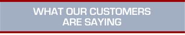 what our customers are saying graphic